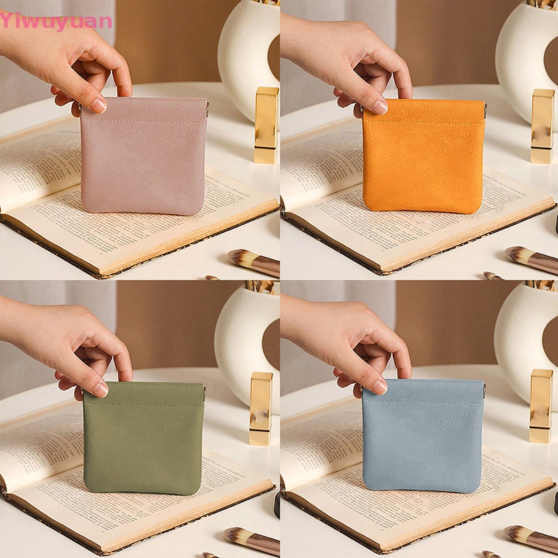 Túi Da Đựng Tiền Xu Chìa Khóa / Trang Sức / Mỹ Phẩm Tiện Dụng Mới