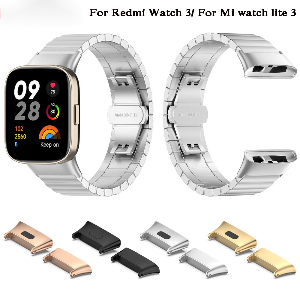 Đầu Nối Kim Loại Cho Đồng Hồ Thông Minh Xiaomi Mi Watch lite 3 / Redmi Watch 3
