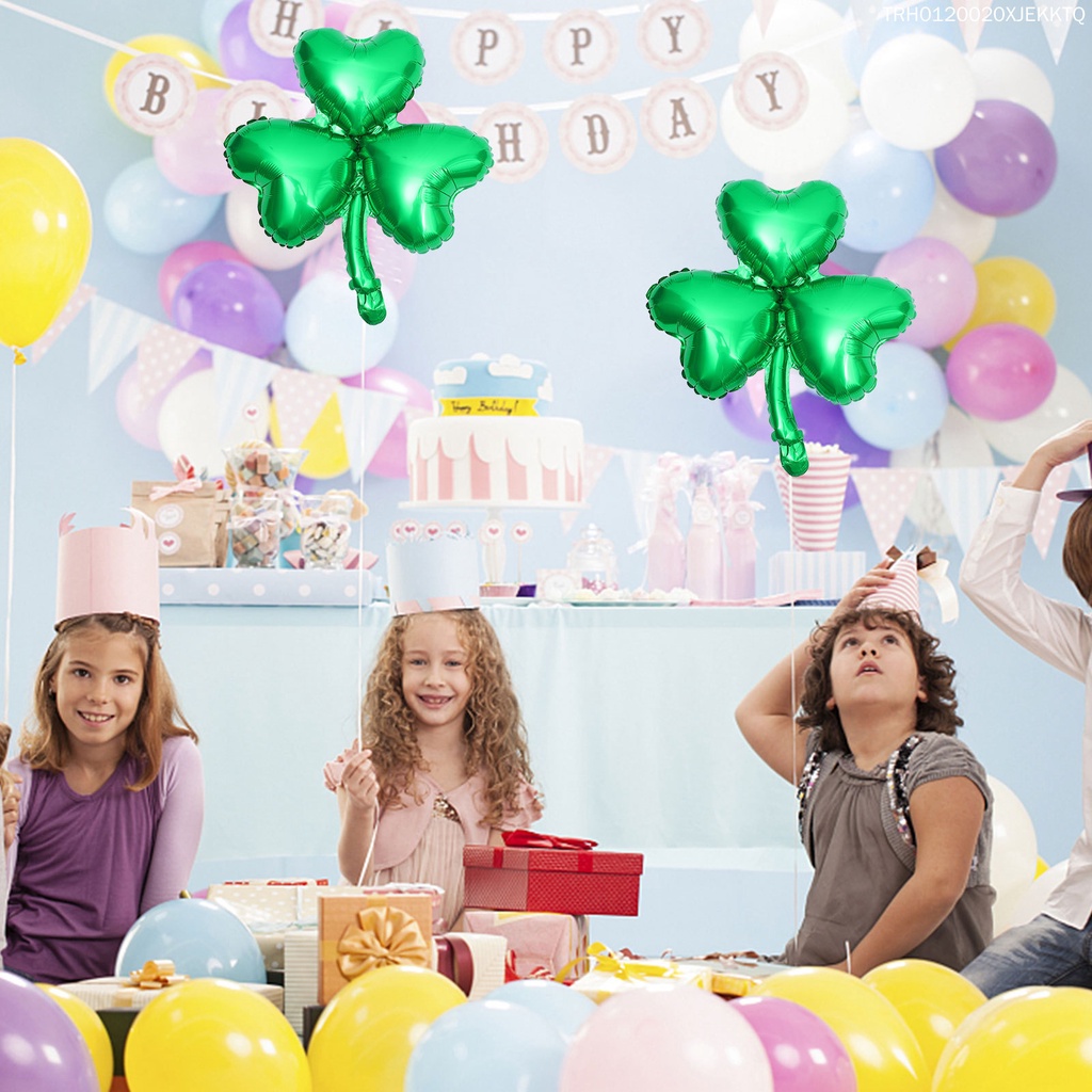 10 Chiếc Bong Bóng Trang Trí St. Phụ Kiện Treo Tường Trang Trí Tiệc In Chữ Patrick Day Patricks