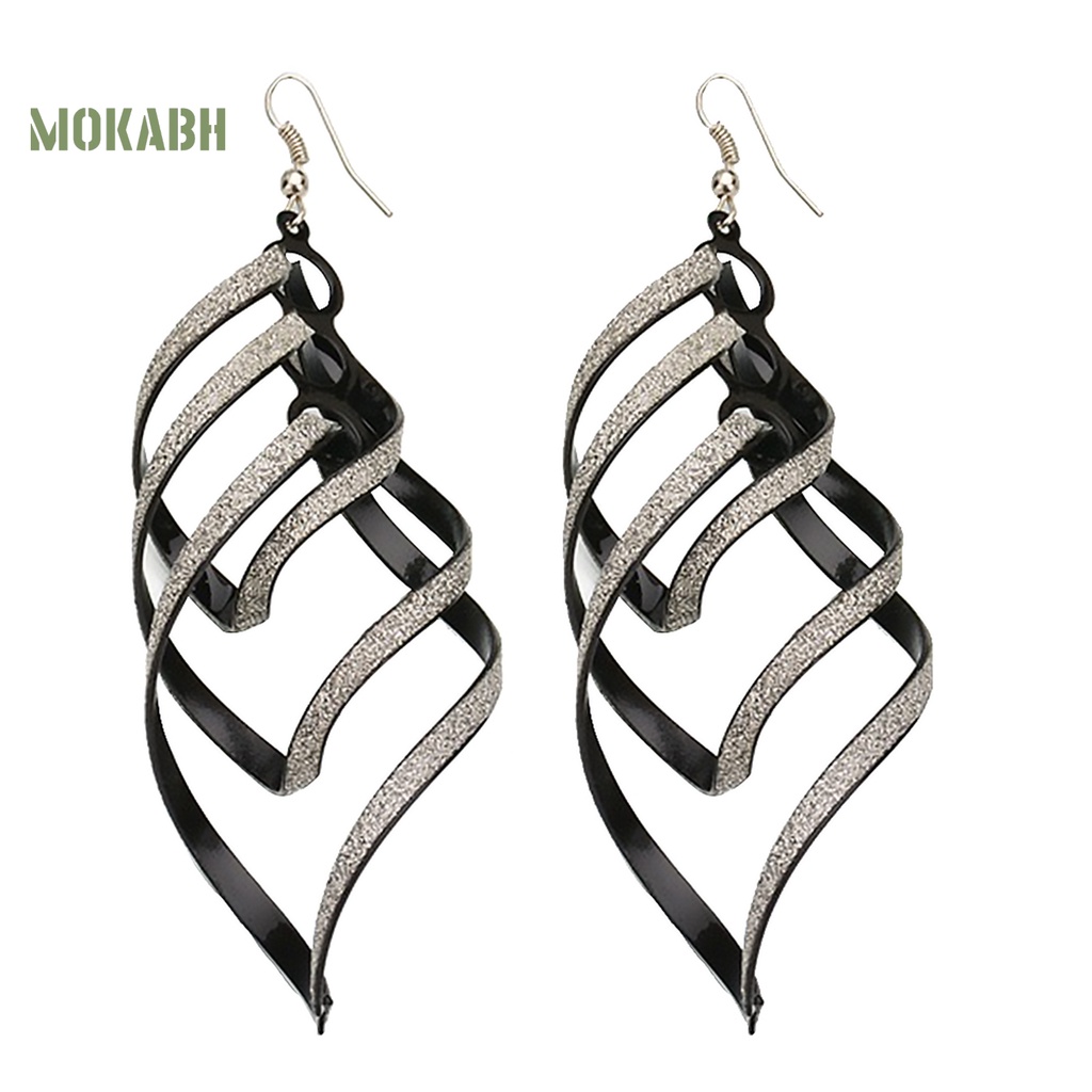 Bông Tai Kim Loại Thân Thiện Với Da Thời Trang