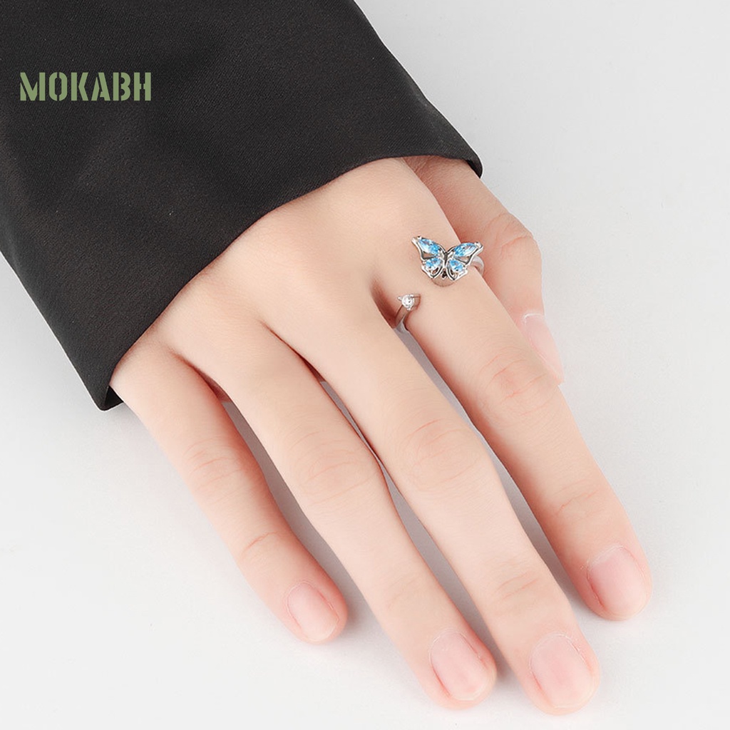 Vòng Hở Ngón Hình Bướm / Mèo Dễ Thương Dùng Trang Trí