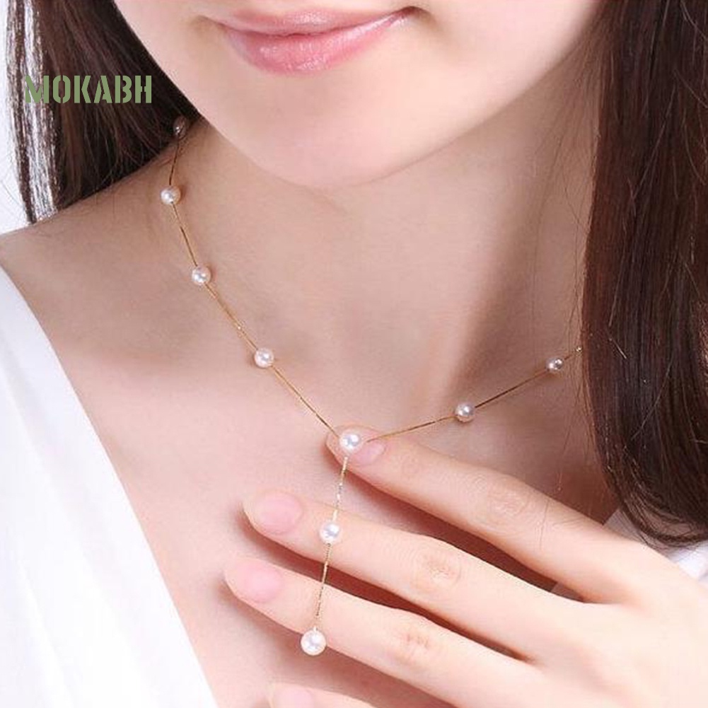 Bộ Trang Sức 3 Món Ngọc Trai Nhân Tạo Thời Trang