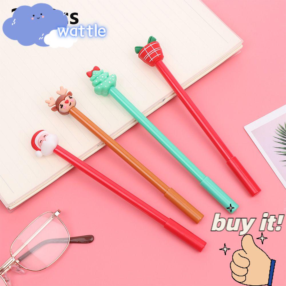 2 / 5 Bút Mực Gel Họa Tiết Giáng Sinh Dễ Thương Bắt Mắt