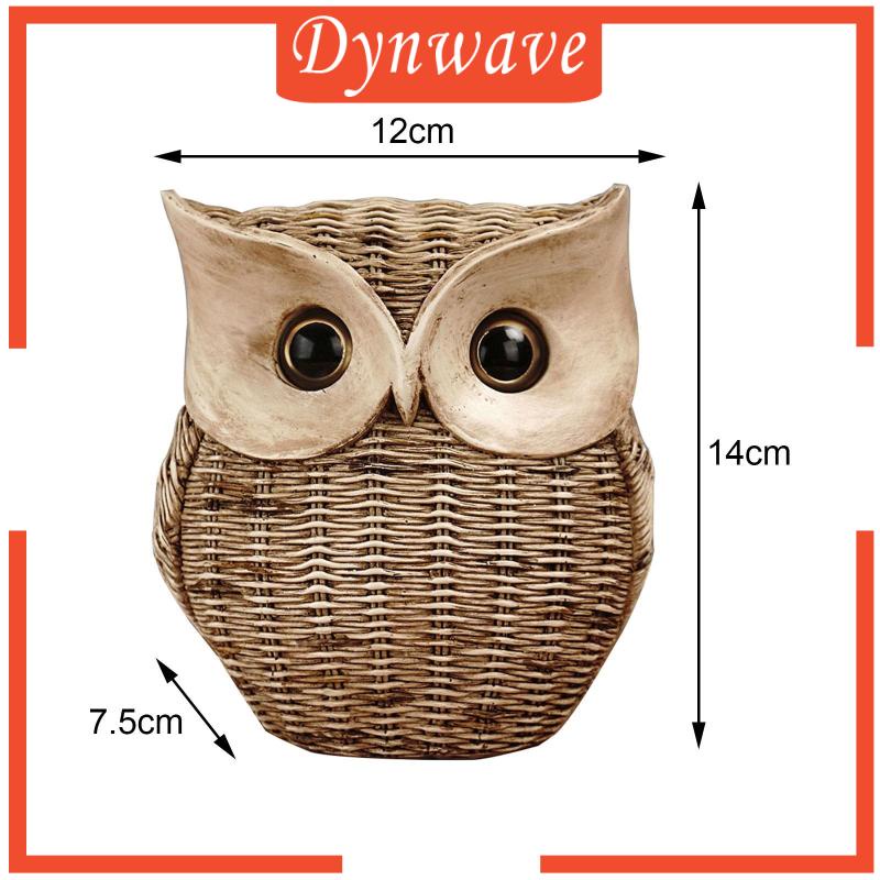 Tượng Cú Mèo Sáng Tạo Trang Trí Nhà Cửa