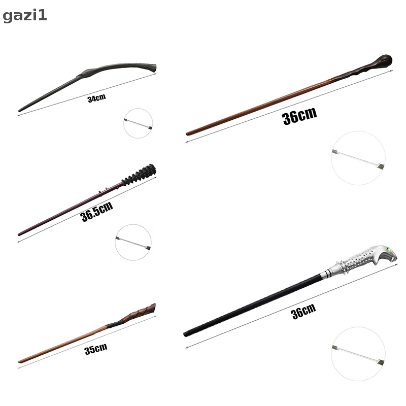 Hộp Đũa Thần Harry Potter 35-40cm 24 Loại Bằng Kim Loại