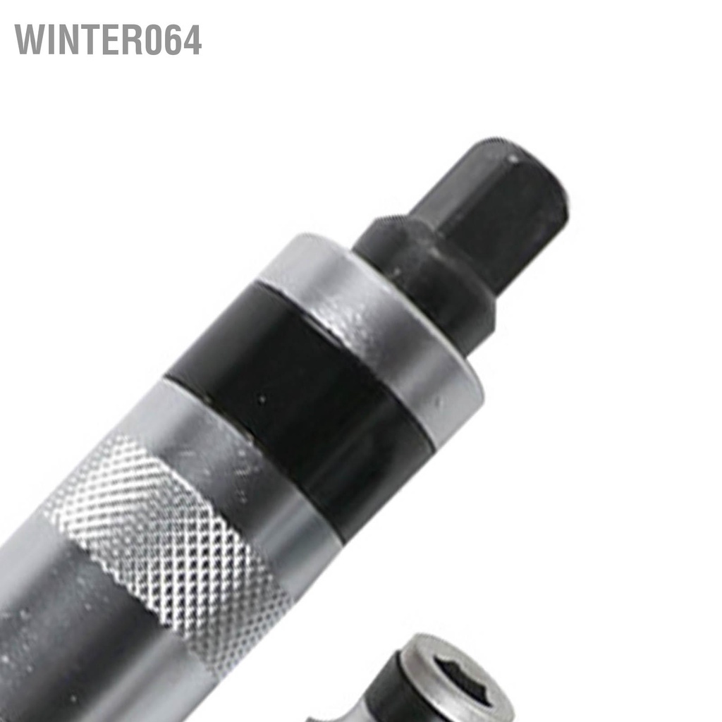Winter064 Bộ mũi vít tác động với hộp lưu trữ Công cụ sửa chữa ô tô di để loại bỏ các ốc bị rỉ sét