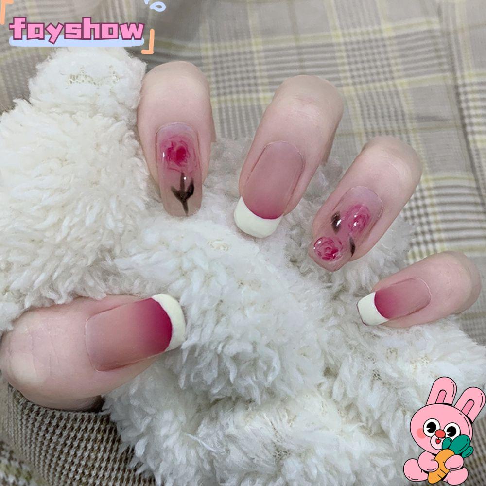 Hộp 24 Móng Tay Giả Múa Ba Lê Chất Lượng Cao