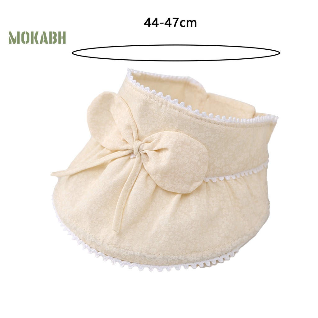 Mũ Vành Tròn Chống Nắng Đính Nơ Dài Vành Dễ Điều Chỉnh Bảo Vệ Khuôn Mặt Cho Bé Gái