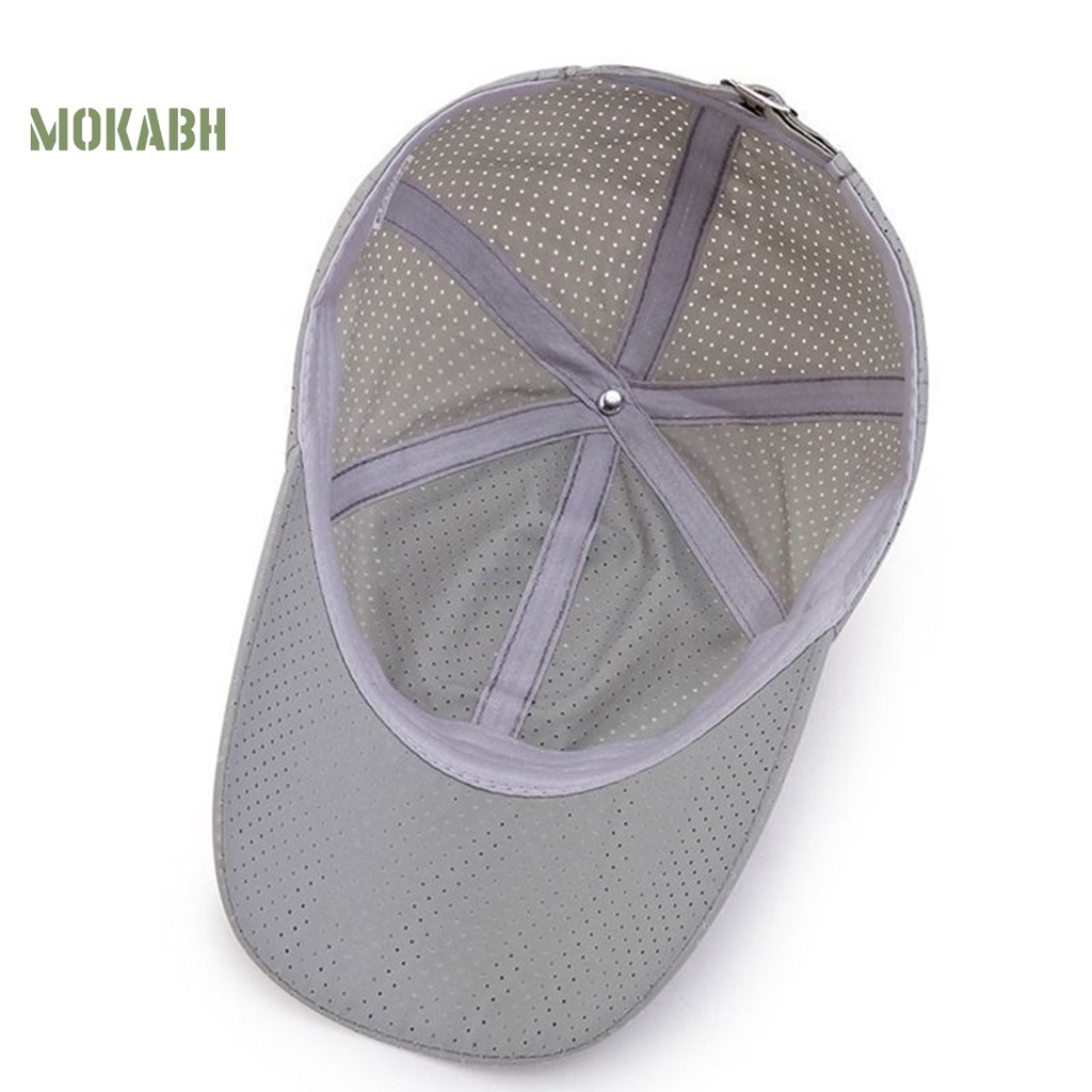 Mũ Lưỡi Trai Phối Lưới Thoáng Khí Nhanh Khô Thời Trang Mùa Hè Cho Nam Và Nữ