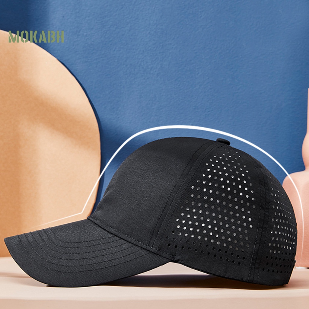 Mũ Lưỡi Trai Chống Nắng Thiết Kế Đục Lỗ Thời Trang Xuân Hè Cho Nam Và Nữ