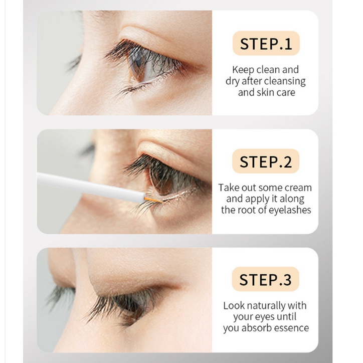 Tinh chất kích thích mọc mi BIOAQUA 7ml phát triển tự nhiên