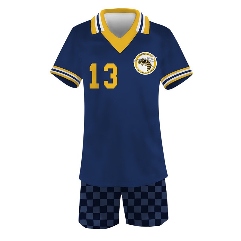 Set Đồ Thể Thao 2 Món Gồm Áo Thun Tay Cộc Và Quần Ngắn Màu Vàng + Quần Short Hóa Trang Cho Nam Và Nữ Plus