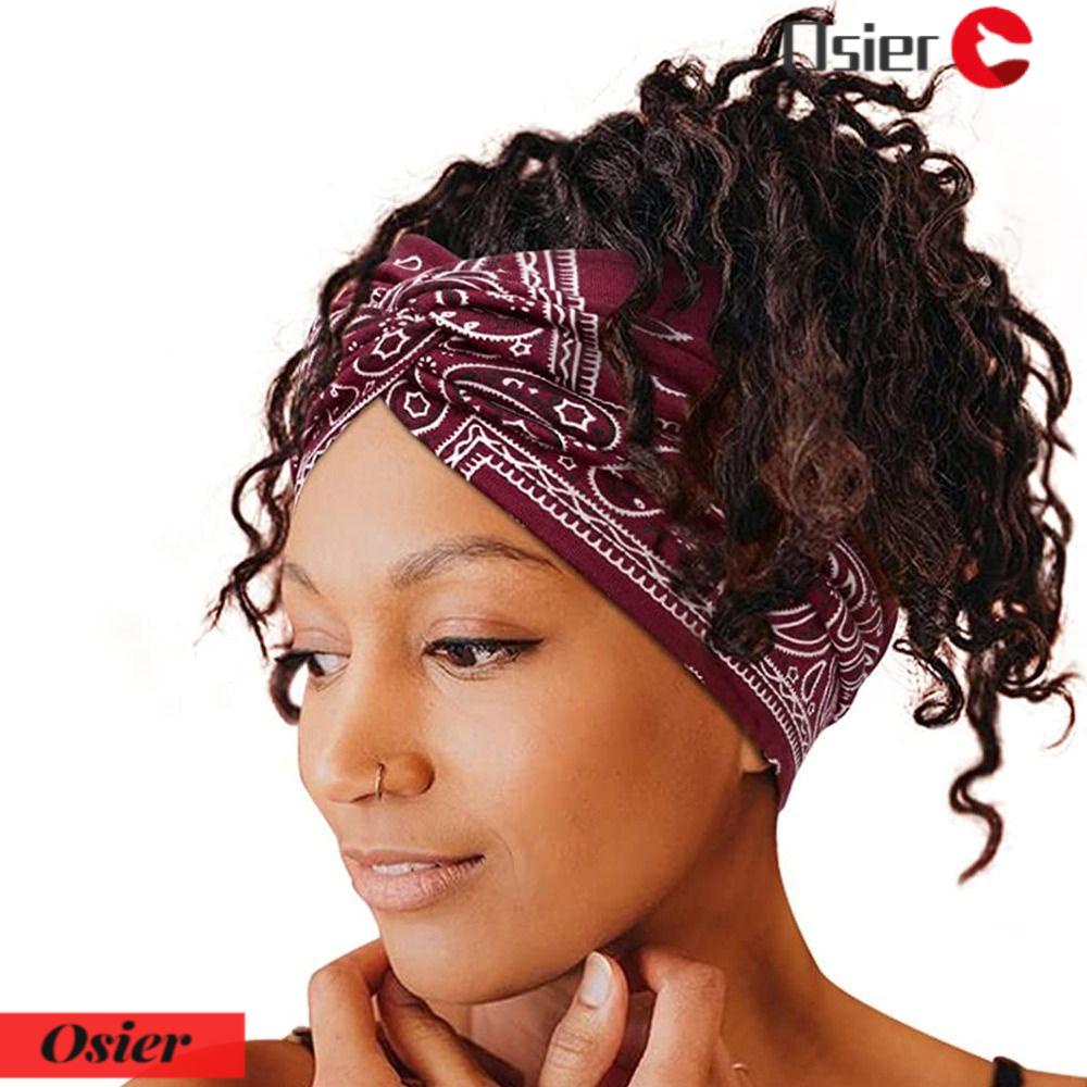 1 Băng Đô Cài Tóc Cỡ Lớn Phong Cách Boho Thời Trang Cho Nữ