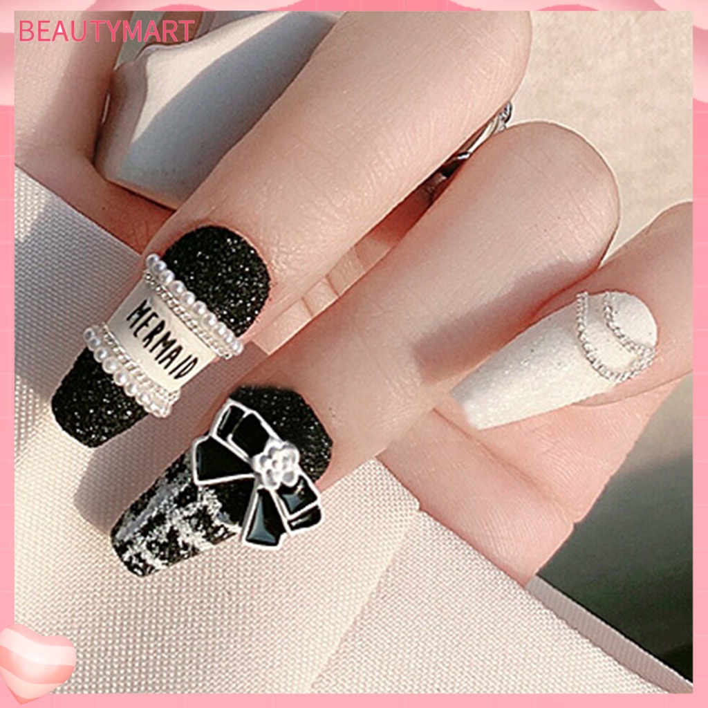 Bộ 10 Miếng Dán Trang Trí Móng Tay Chống Rơi Không Phai Màu DIY