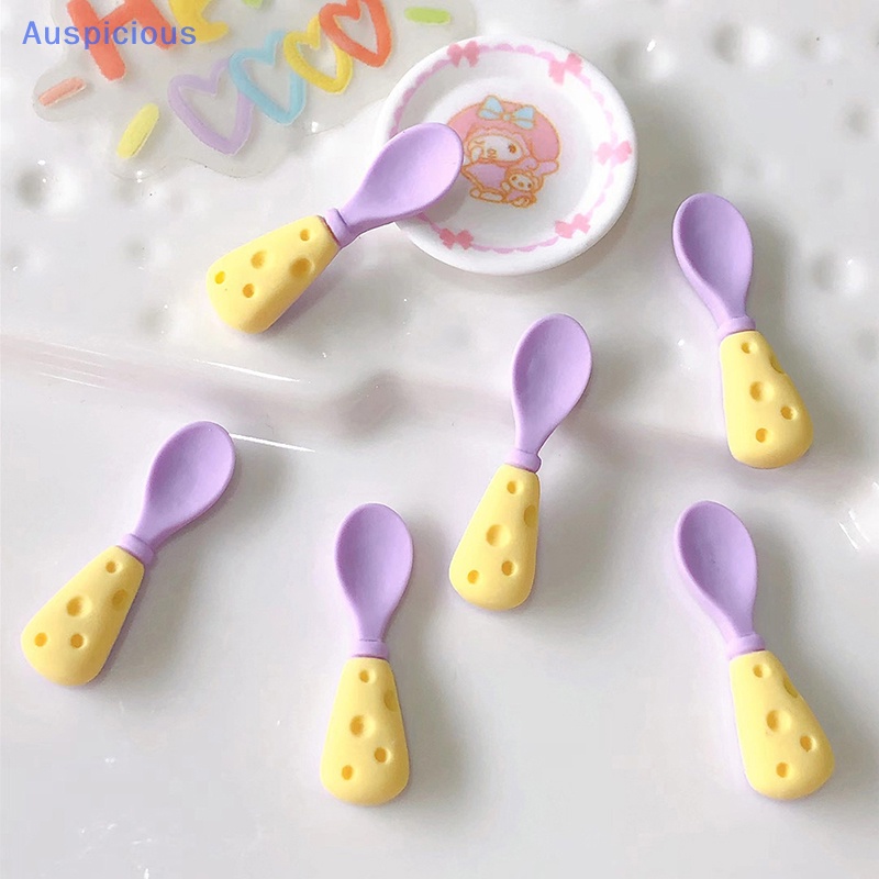 Set 10 Muỗng Mini Trang Trí Nhà Búp Bê