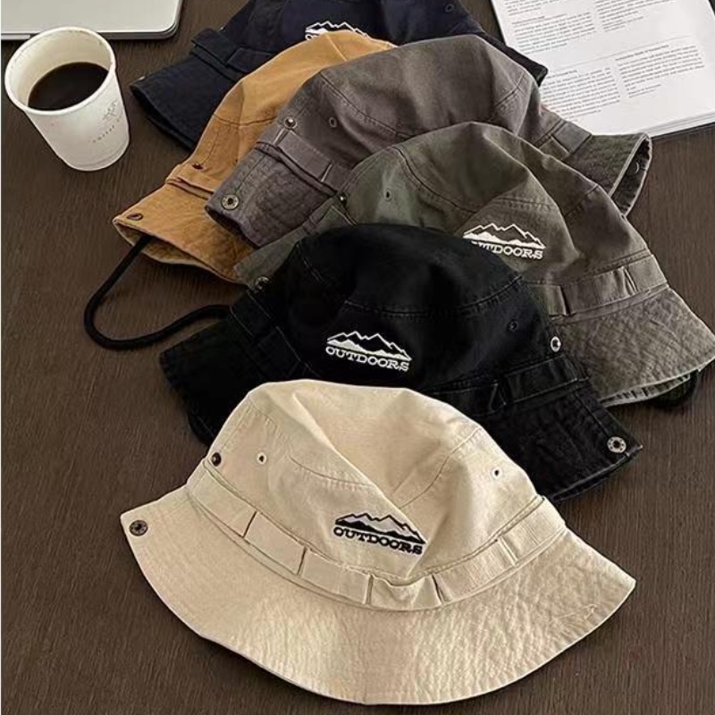 Mũ Bucket Phong Cách Thời Trang Retro Nhật Bản Dành Cho Nam Và Nữ