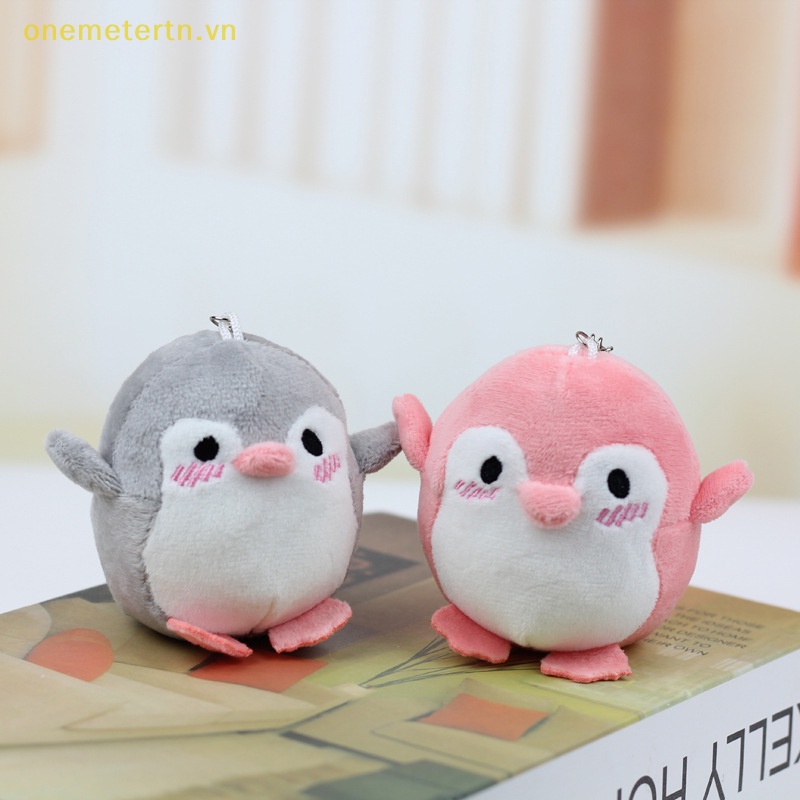 Móc Khóa Hình Chim Cánh Cụt Nhồi Bông Đáng Yêu