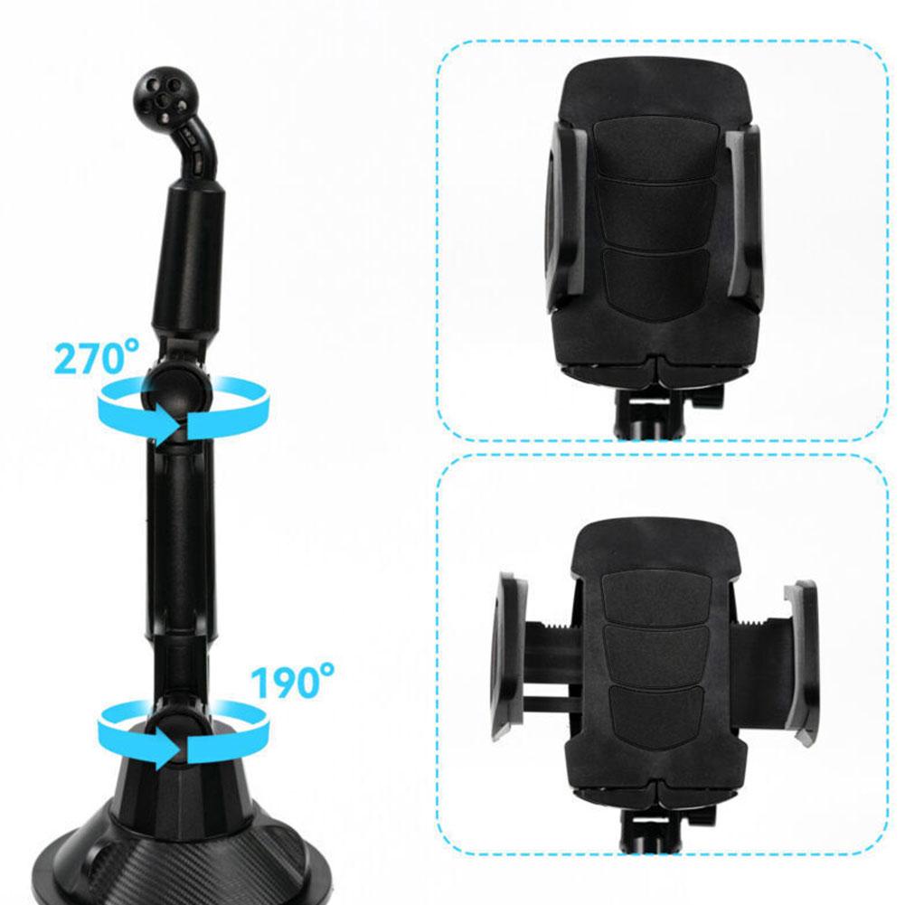 Giá Đỡ Cốc Bằng Sợi Carbon Xoay 360 Độ Cho Xe Hơi 3.5-7 "M5M0