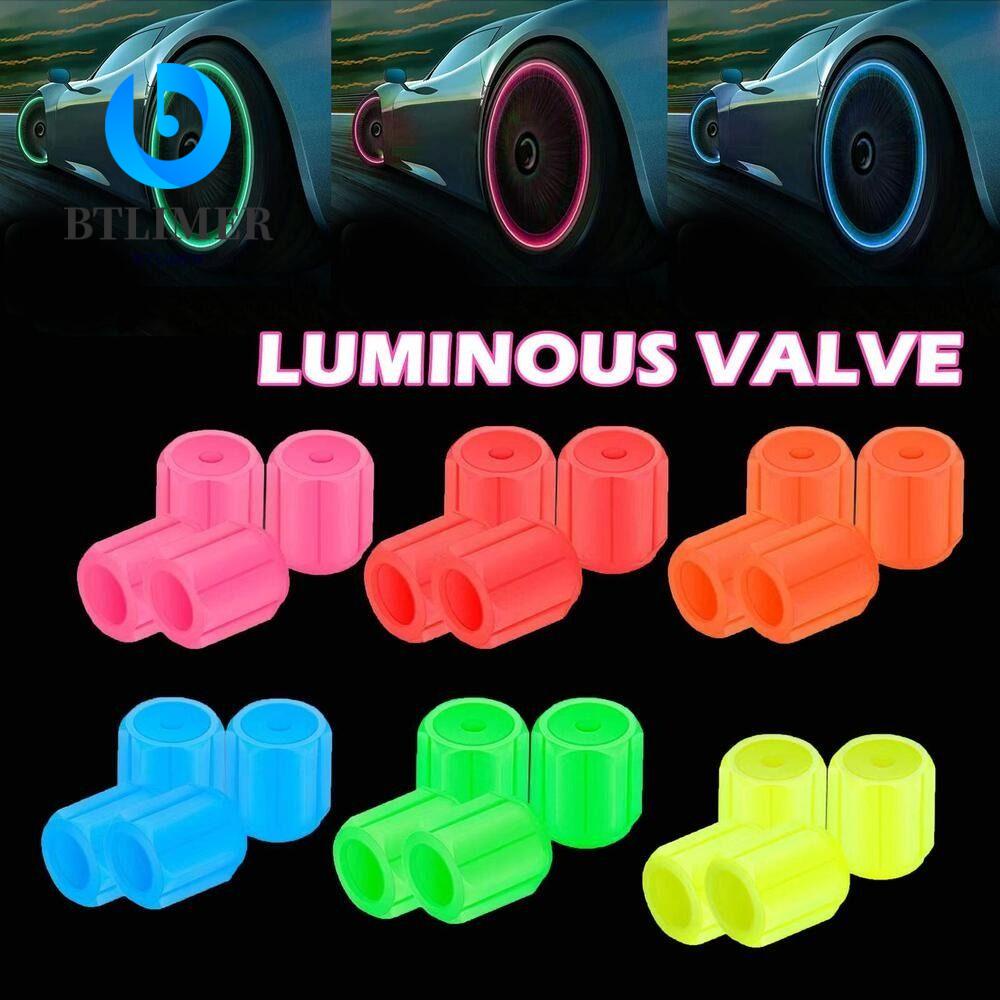 Bộ 4 Nắp Van Bánh Xe Hơi Mini Bằng Cao Su Ốp