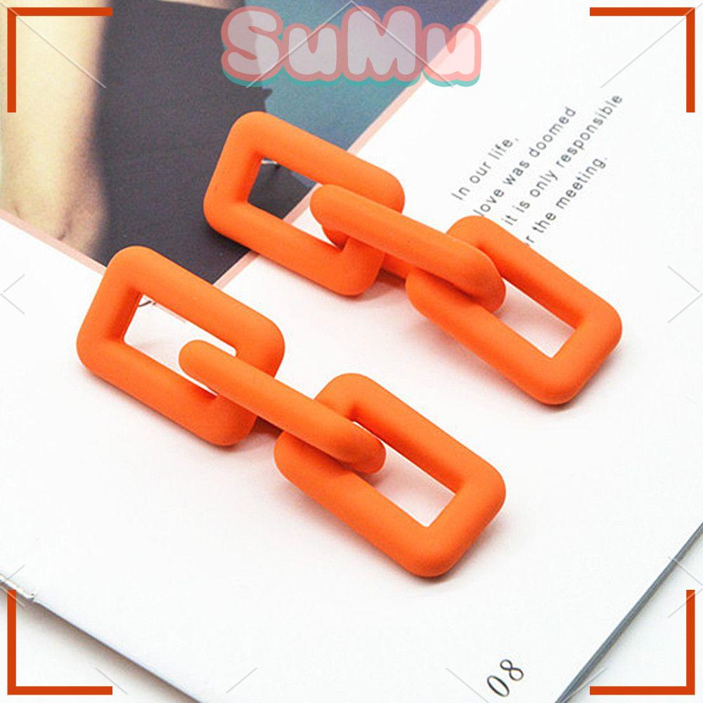 Bông Tai Acrylic Màu Kẹo Thời Trang Dành Cho Nữ