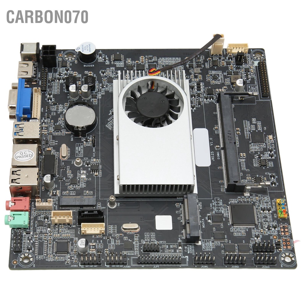 Carbon070 ITX J4125 Bo Mạch Chủ Máy Tính DDR4 2400MHz Cho Celeron 4C 4T 2.0GHz‑2.7GHz 10W