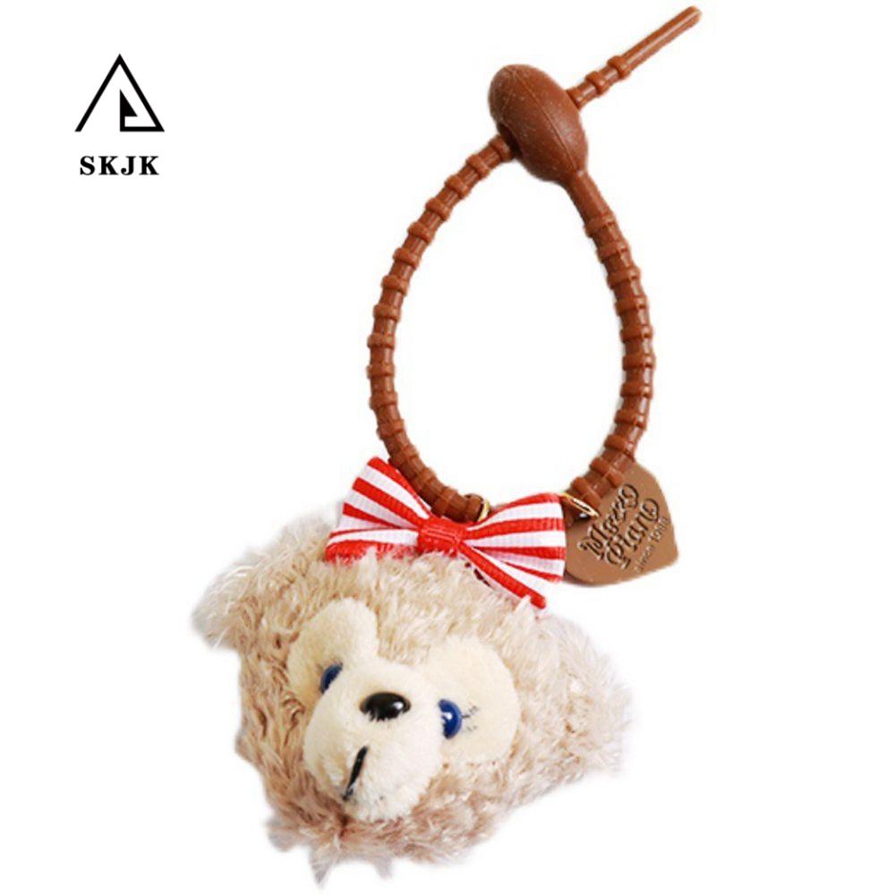 Móc Chìa Khóa Hình Vỏ Sò Nhồi Bông Dễ Thương Giá Đỡ