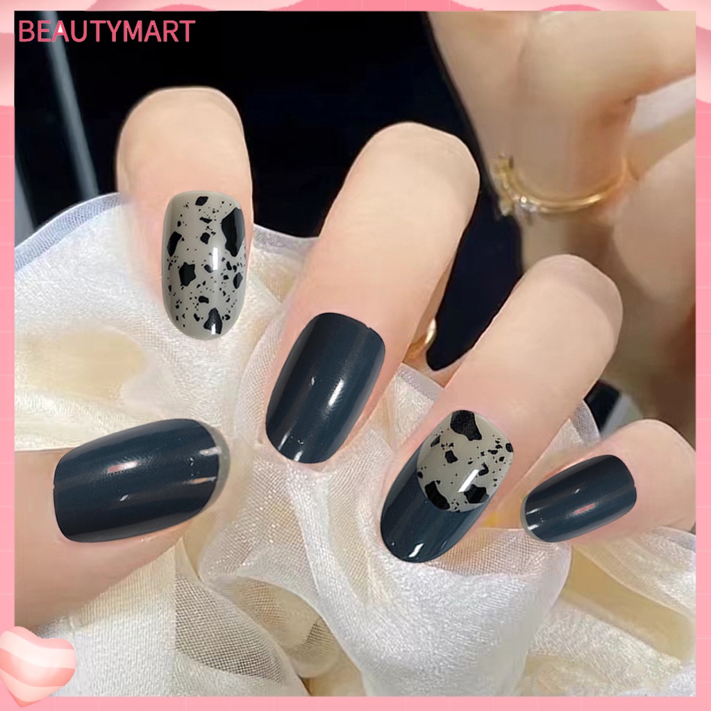 1 Bộ Móng Tay Giả Hiệu Ứng Visual Effect Siêu Mỏng Mượt Mà Dễ Sử Dụng Che Phủ Toàn Diện