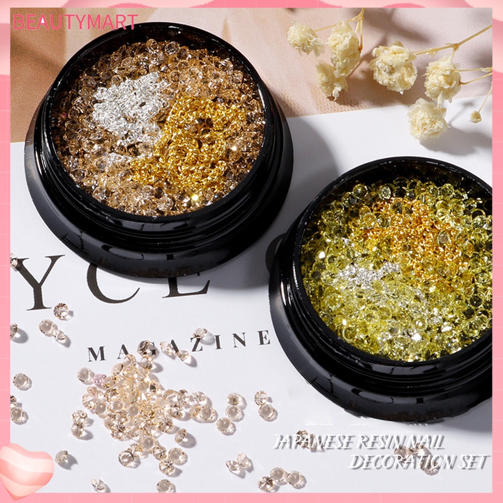 1 Hộp Đá 3D Trang Trí Móng Nghệ Thuật