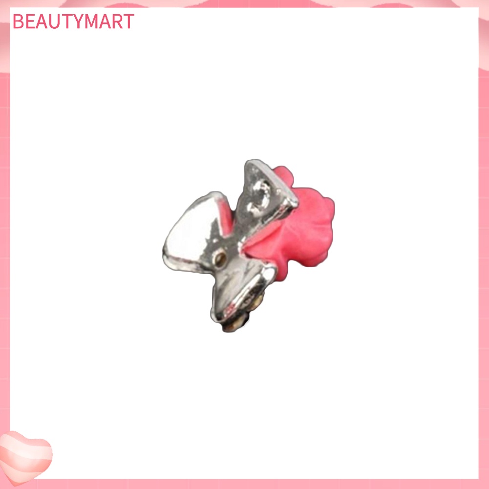 Bộ 10 Miếng Dán Móng Tay Họa Tiết Hoa Đính Đá Lấp Lánh Thời Trang DIY