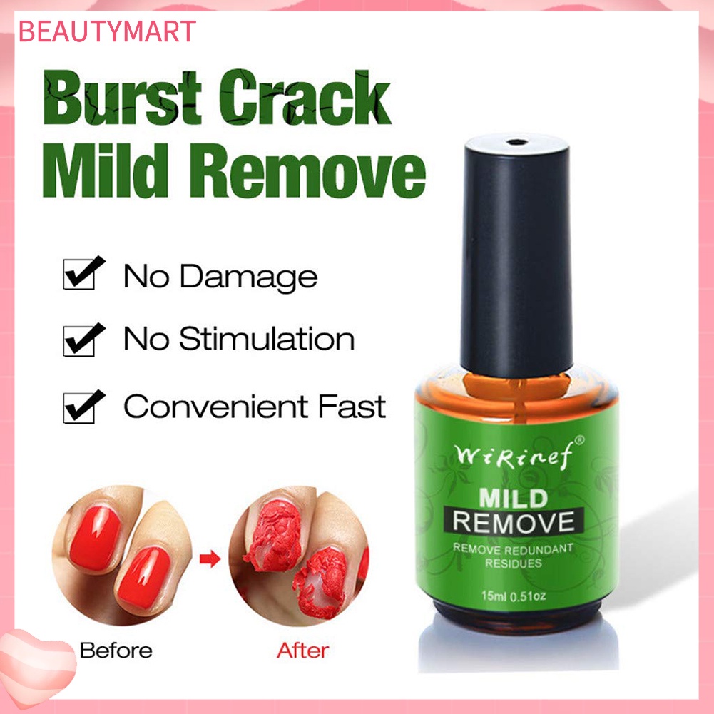 Dung Dịch Loại Bỏ Sơn Móng Tay 15ml Có Đèn LED UV