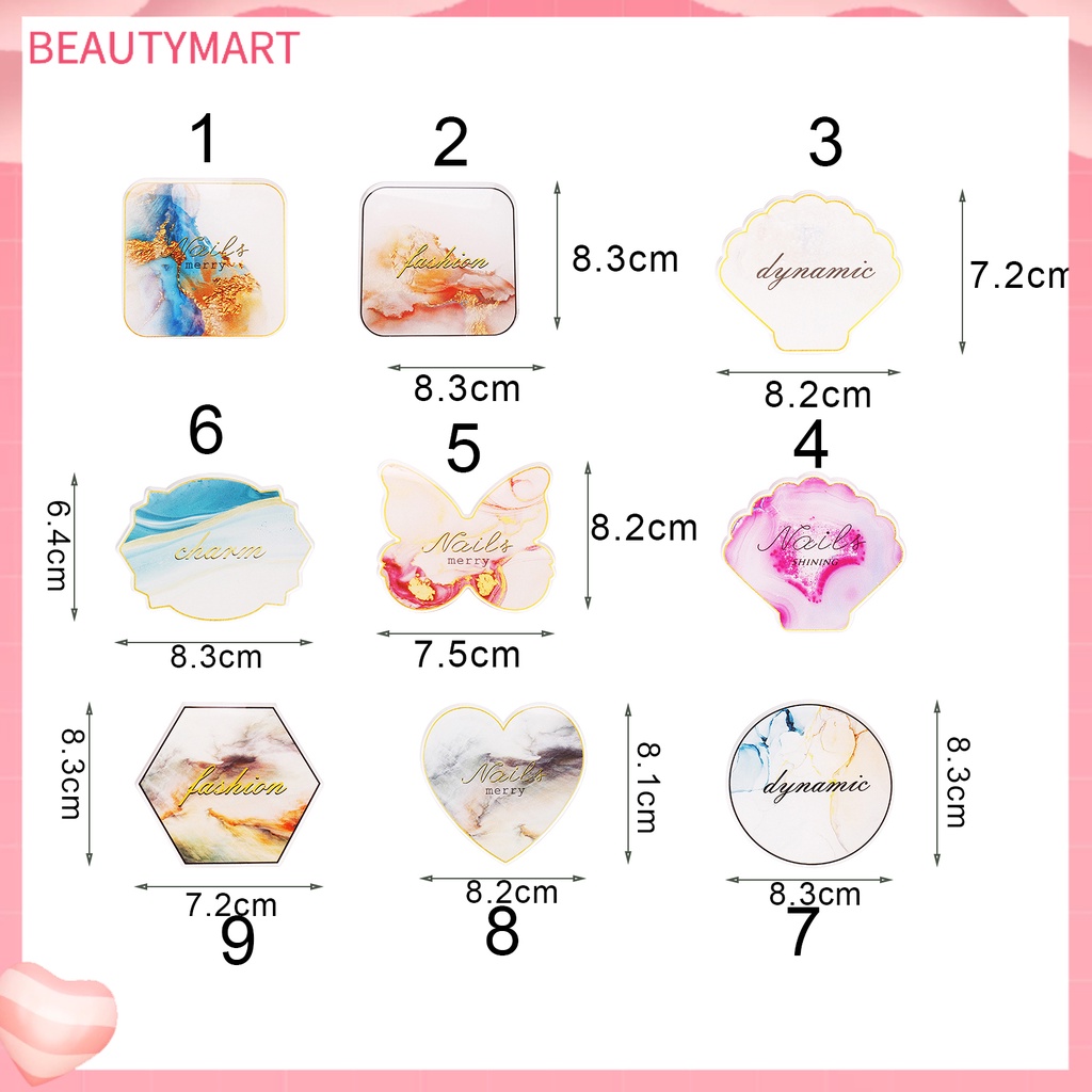 Khay Acrylic Trưng Bày Móng Tay Nhiều Màu Sắc Tự Nhiên Đa Năng Phong Cách Dành Cho Gia Đình