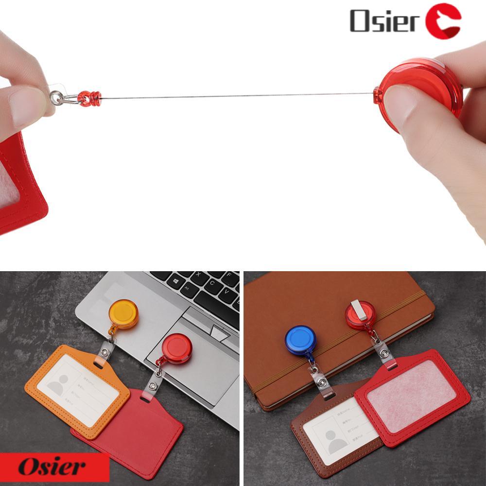 Osier1 Vỏ Da Đựng Thẻ Bảo Vệ Bảng Tên Dùng Trong Văn Phòng