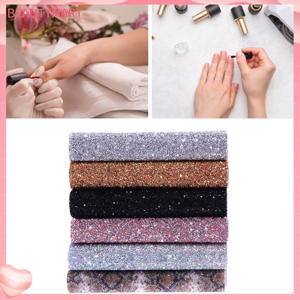 Tấm Lót Trưng Bày Móng Tay Lấp Lánh Đa Năng Không Phai Màu Sắc Sống Động
