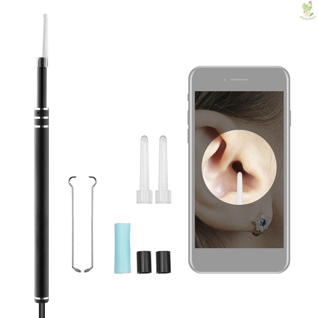 720P Visual Ear Cleaner Ear Wax Removal Endoscope Otoscope 1 Mega Pixels for Smartphone Tablet Computer Cleaning Ear Mou   Came-6.5
