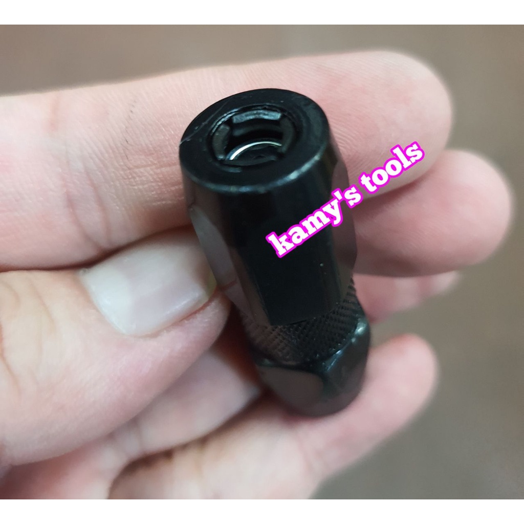 Đầu bơm mỡ đen bôi trơn áp suất cao 1/8 inch dài 45mm