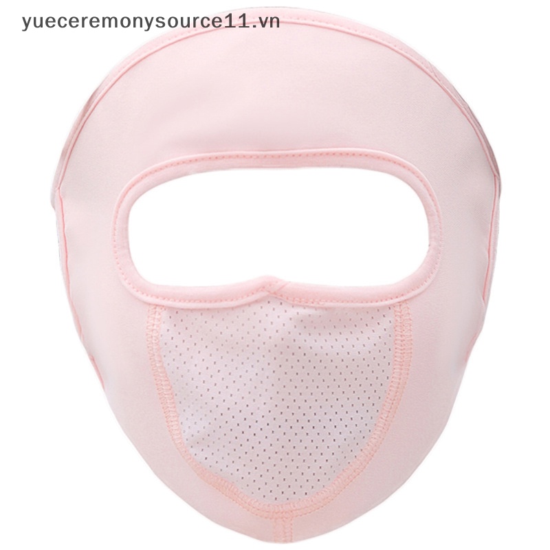 Khẩu Trang Chống Tia UV Bằng Lụa Dùng Khi Đi Xe Đạp / Xe Máy