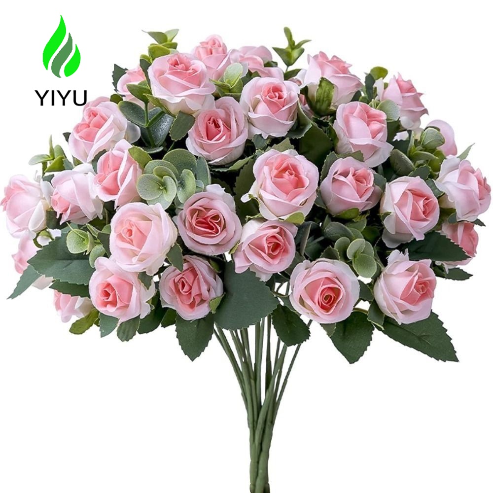 YIYU 1 Bó Hoa Nhân Tạo Dùng Cho Trang Trí Tiệc Cưới DIY