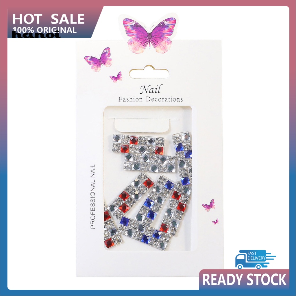 1 Set Băng Keo Dán Trang Trí Móng Tay Hiệu Ứng 3D Sang Trọng Dành Cho Nữ