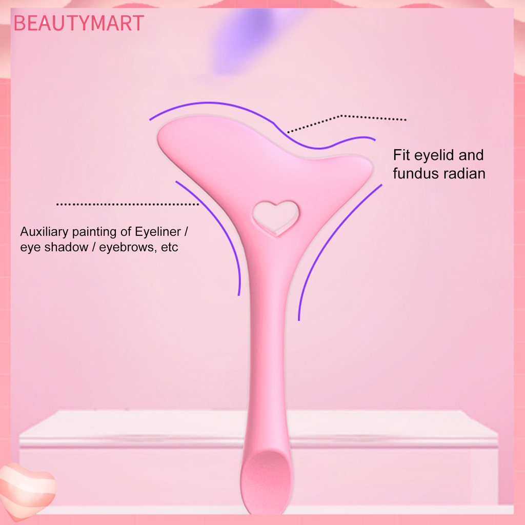 Khuôn Hỗ Trợ Kẻ Mắt Đa Năng Tạo Hiệu Ứng Rộng Bằng Silicone Tiện Dụng