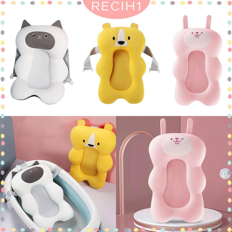 Đệm Lưới Lót Bồn Tắm Thoáng Khí Thoải Mái Chống Rò Rỉ Dễ Thương Cho Bé