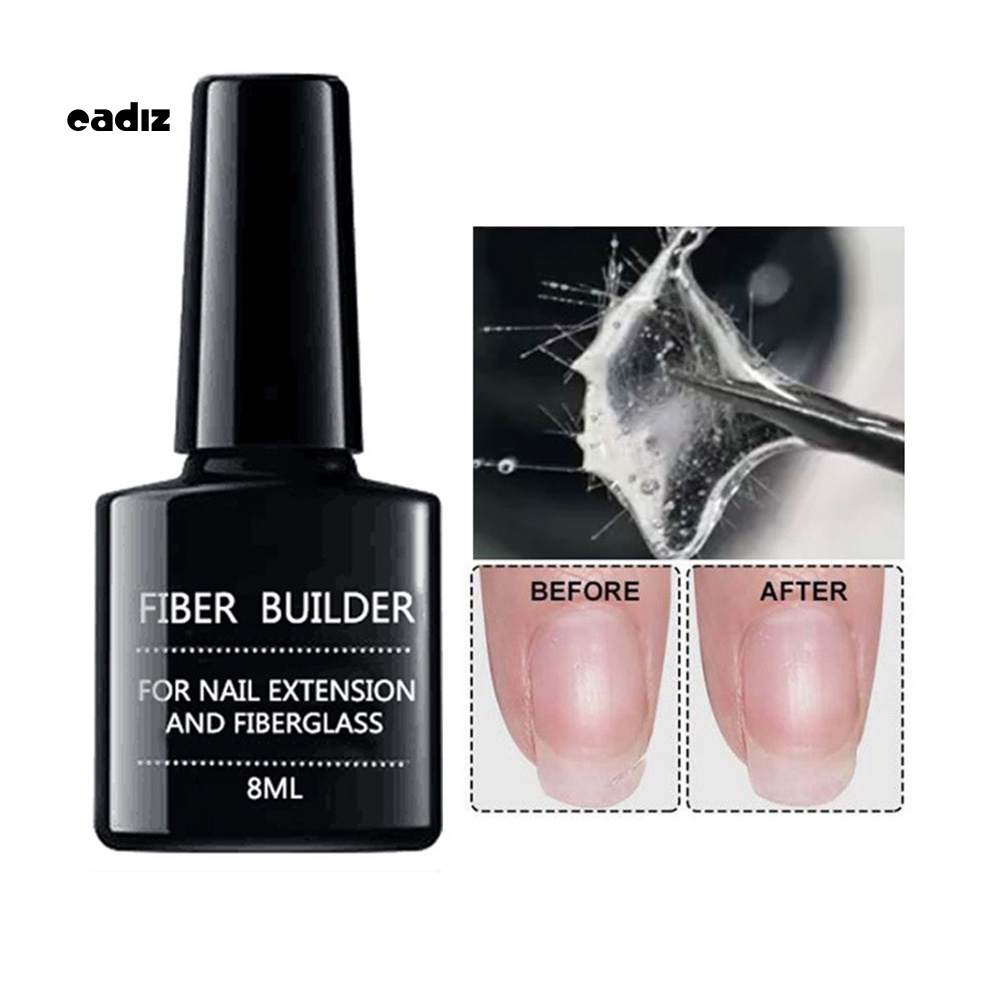 Bộ Bút Kẹp Nhíp Và Keo Sợi Thủy Tinh Phủ Móng Tay