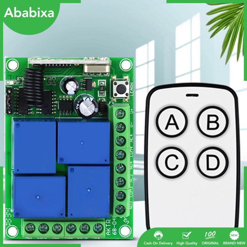 [Ababixa] Motor Forward And Backward Switch 4CH Cho Cửa Ga-Ra Xe Điện