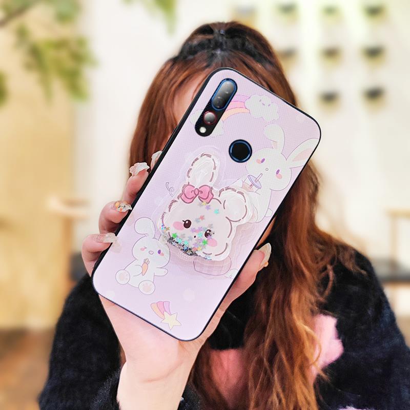 Ốp Điện Thoại Màu Trơn Phong Cách Anime Dễ Thương Cho HTC Desire 19 Plus / D19 +