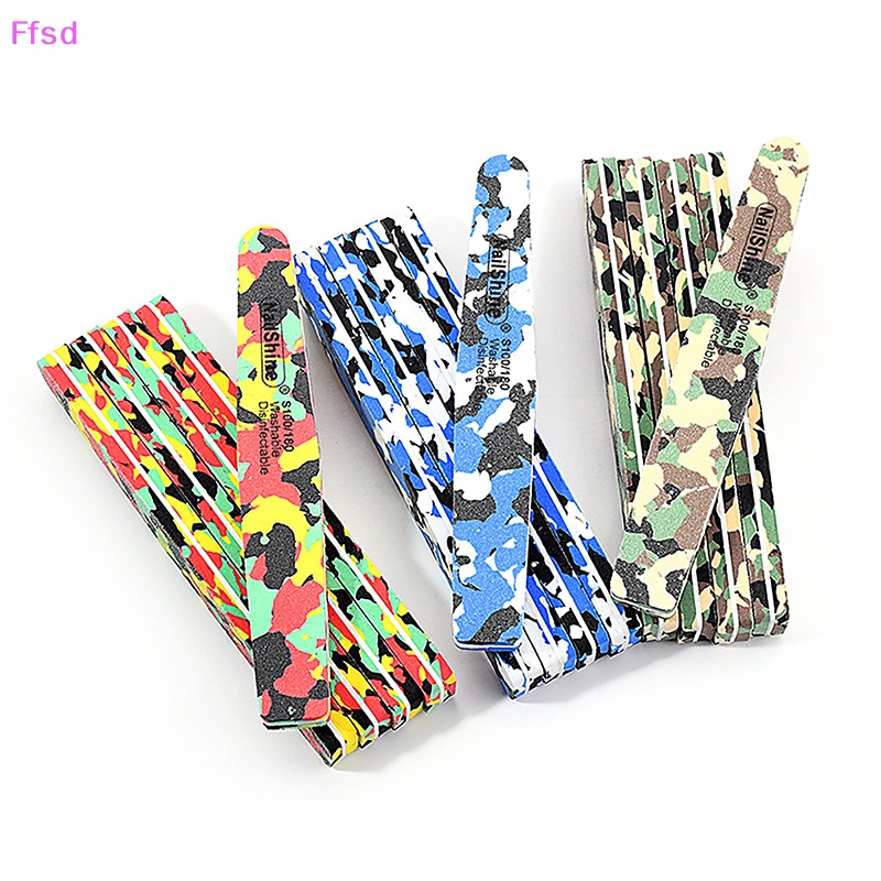 {Ffsd} Set 5 Miếng Bọt Biển Dũa Móng Acrylic * Bán Chạy