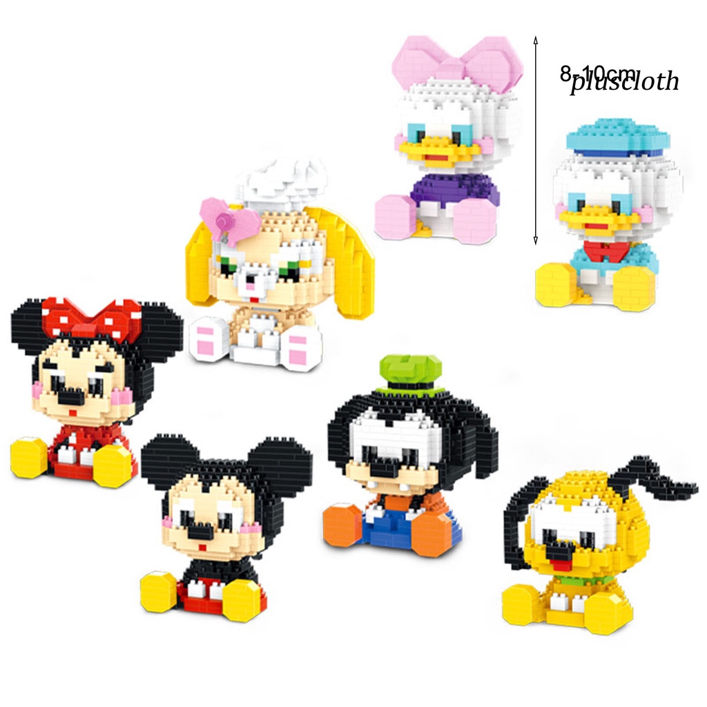 Khối Đồ Chơi Lắp Ráp Mini Hình Động Vật Hoạt Hình Dành Cho Trẻ Em