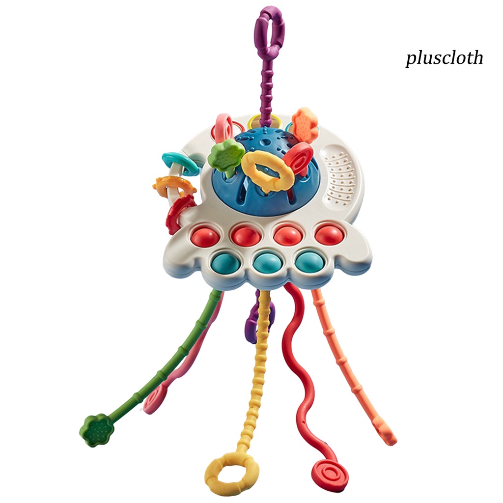 Đồ Chơi Chú Cua Bằng Silicon Mềm Chịu Nhiệt Độ Cao Vui Nhộn Cho Bé