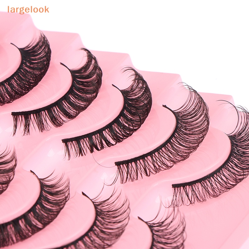 Set 10 Cặp Lông Mi Giả Kiểu Nga Tự Nhiên