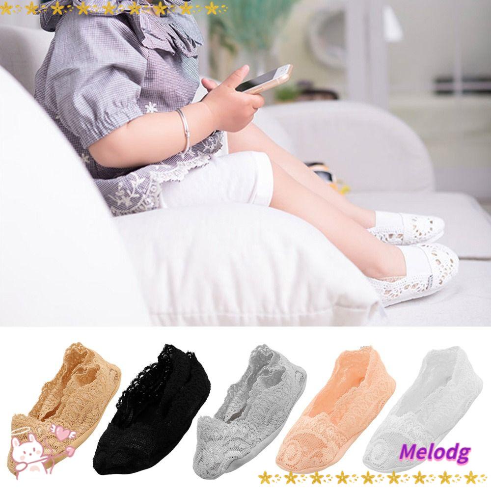 Vớ Thuyền Vải Ren Thoáng Khí Cổ Thấp Thời Trang Mùa Hè