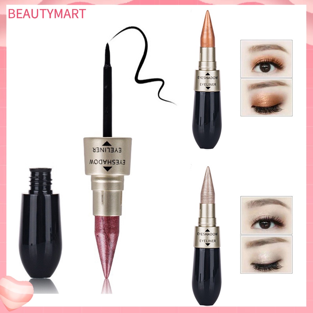 Bút Kẻ Mắt Dạng Lỏng Thiết Kế Hai Đầu Chống Thấm Nước