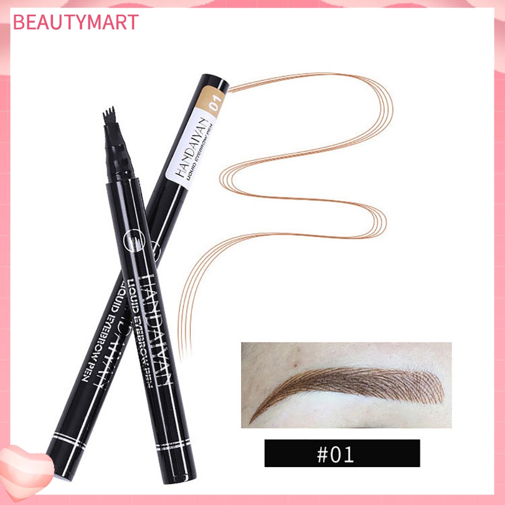 Bút Kẻ Mày Dạng Phẩy Sợi Chống Thấm Nước Lâu Trôi